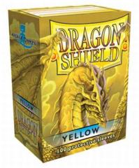 Dragon Shield Box of 100 in Classic Yellow