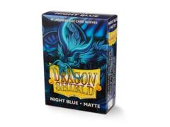 Dragon Shield Night Blue Matte 60 Count Japanese Card Sleeves