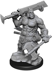 Dungeons & Dragons Frameworks: W01 Orc Barbarian Male