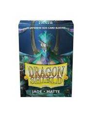 Dragon Shield Jade Classic 60 Count Japanese Size Card Sleeves