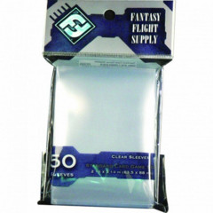 Fantasy Flight Standard Clear Card Game Sleeves 50 Count