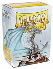 Dragon Shield Matte Silver Card Sleeves 100 Count