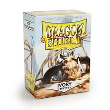 Dragon Shield Matte Ivory Card Sleeves 100 Count