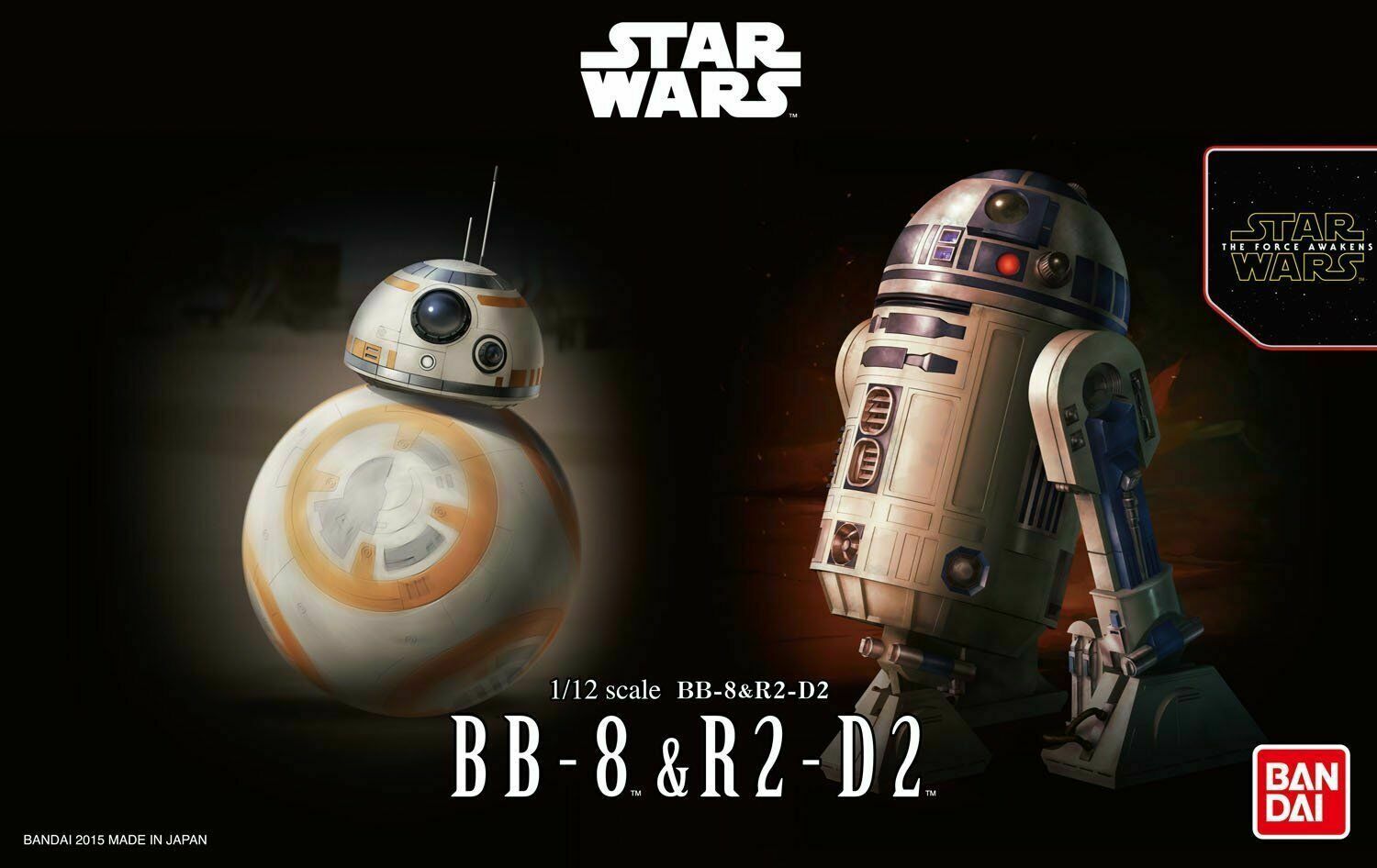 Star Wars BB-8 & R2-D2 Model Kit