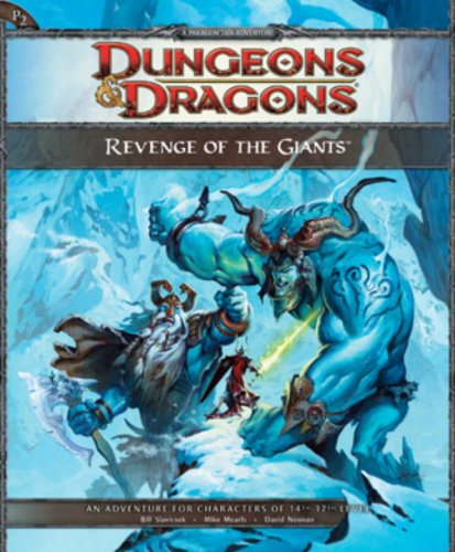 Dungeons & Dragons, Revenge of the Giants: an Adventure for Characters of 12th - 17th Level