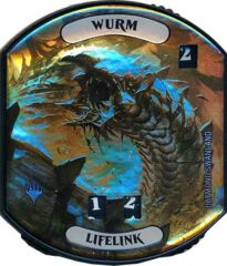 Wurm (Lifelink) - MTG Relic Token Foil