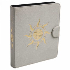 DRAGON SHIELD - Spell Codex Ashen White 160 Spell Card Portfolio