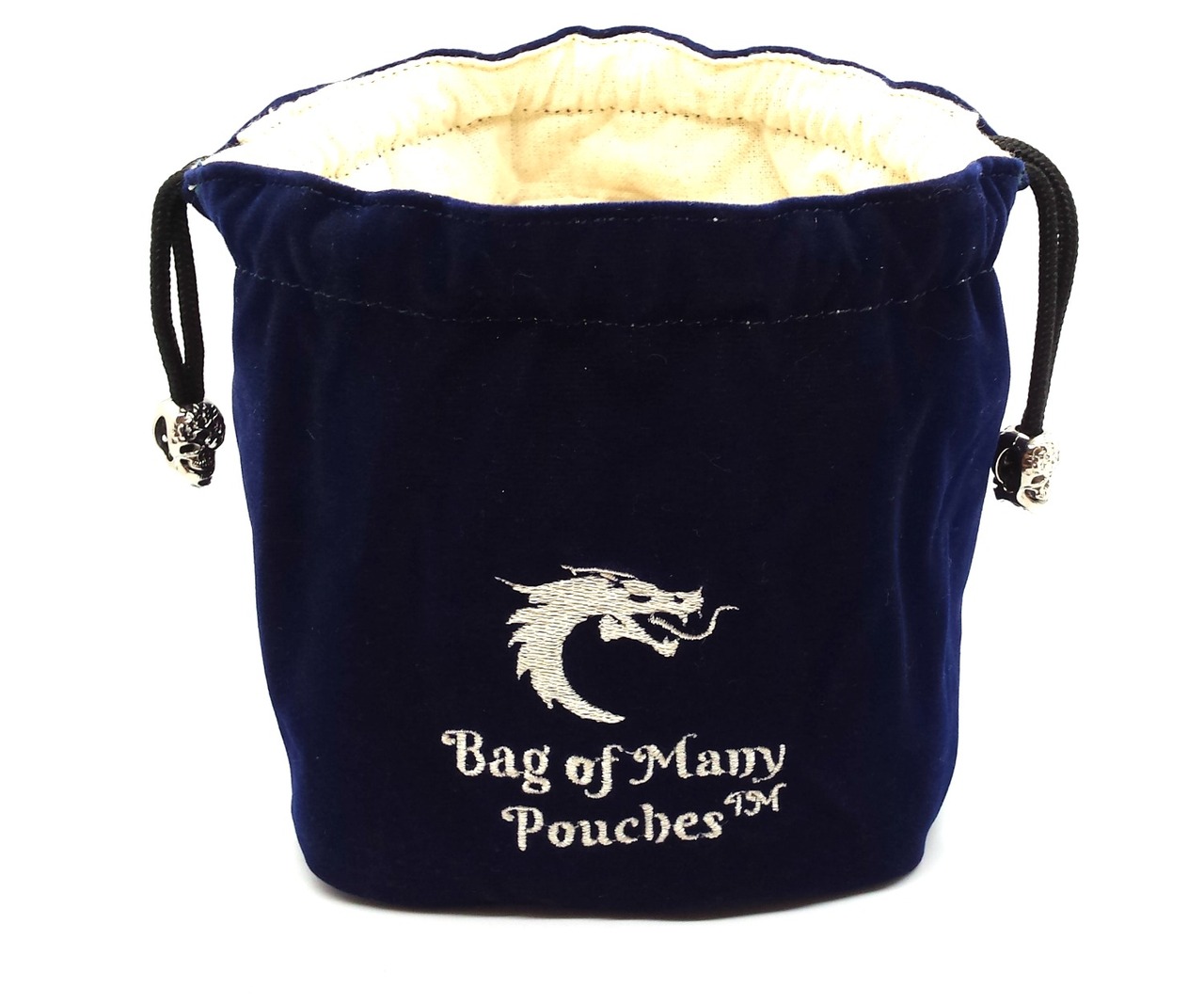 Old School - Bag of Many Pouches Blue Dice Bag