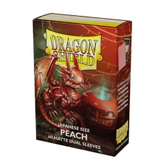 DRAGON SHIELD - Japanese Dual Matte Peach (60ct) Sleeves