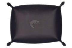 Old School - Ultimate Rolling Tray Black Leather Reversible (18)