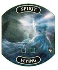 Spirit (Flying) - MTG Relic Token