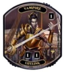 Vampire (LifeLink) - MTG Relic Token