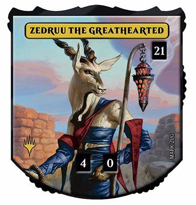Zedruu the Greathearted - MTG Relic Token Foil