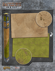 BATTLEFIELD IN A BOX - Game Mat - Desert / Grass (BB951)