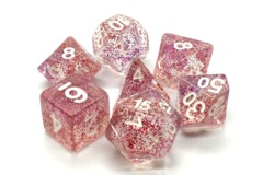 Old School - Particles Array of Stars Polyhedral 7-Die Set (131)