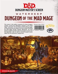 Dungeon Master's Screen: Waterdeep - Dungeon of the Mad Mage (73710)