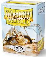 Dragon Shield: Standard Matte Ivory (100ct) Sleeves