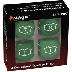 Ultra Pro - Deluxe D6 Forest (4ct) Loyalty Dice Set