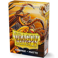 Dragon Shield: Japanese Matte Orange (60ct) Sleeves