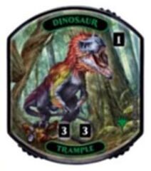 Dinosaur - MTG Relic Token