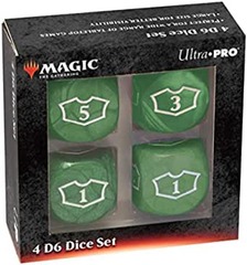 Ultra Pro - Deluxe D6 Forest (4ct) Dice Set