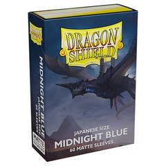 DRAGON SHIELD - Japanese Matte Midnight Blue (60ct) Sleeves