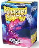 Dragon Shield: Standard Matte Purple (100ct) Sleeves