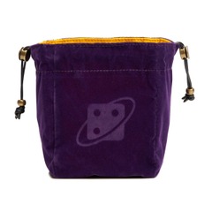 SIRIUS DICE - Premium Reversible Purple w/Gold Dice Bag