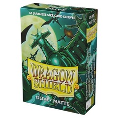 Dragon Shield: Japanese Matte Olive (60ct) Sleeves