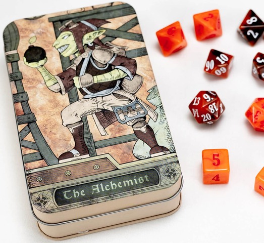 RPG Class Dice Set: The Alchemist