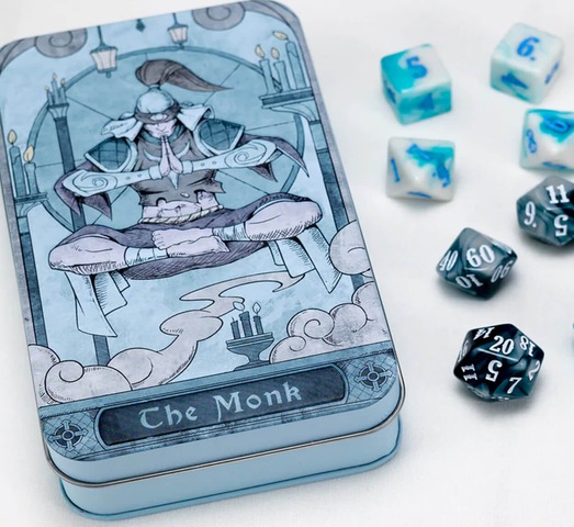 RPG Class Dice Set:  The Monk
