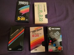 VHS Dice Set Surge (Black with Stripes)
