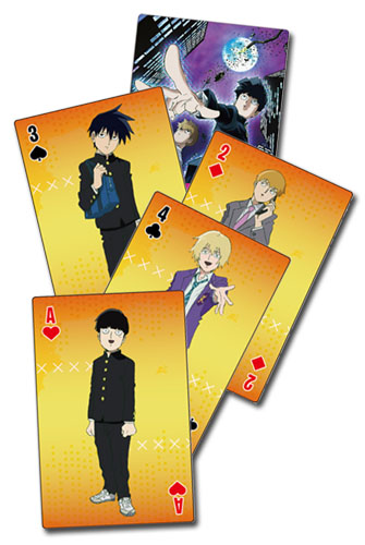 Mob Psycho 100 - playing cards