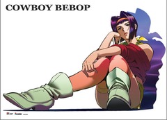 Cowboy Bebop - Faye Valentine Wall Scroll
