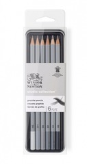 Winsor & Newton: Studio Collection Graphite Pencil Tin (6pcs)