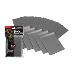 BCW Deck Guard Double Matte Sleeves - Gray