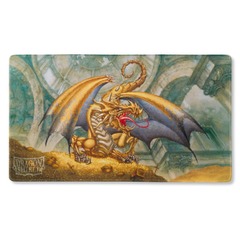 Dragon Shield Playmat - Gold 'King Gygex, the Golden Terror'