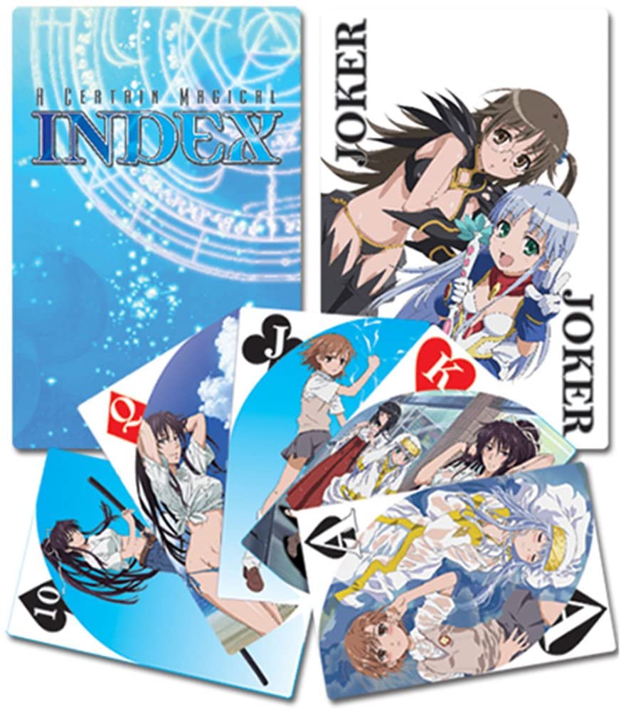 A Certain Magical Index Playing cards