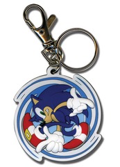 Sonic The Hedgehog - Spinning Sonic The Hedgehog Keychain