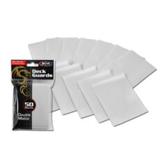 BCW Deck Guard Double Matte Sleeves - White