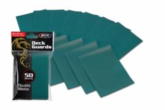 BCW Deck Guard Double Matte Sleeves - Teal