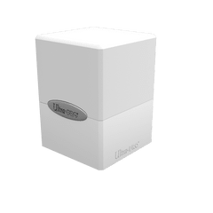 Ultra Pro Satin Cube Deck Box - Classic Arctic White