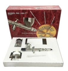 Badger Patriot Model 105-7 Airbrush with Braided Air Hose & Pipettes