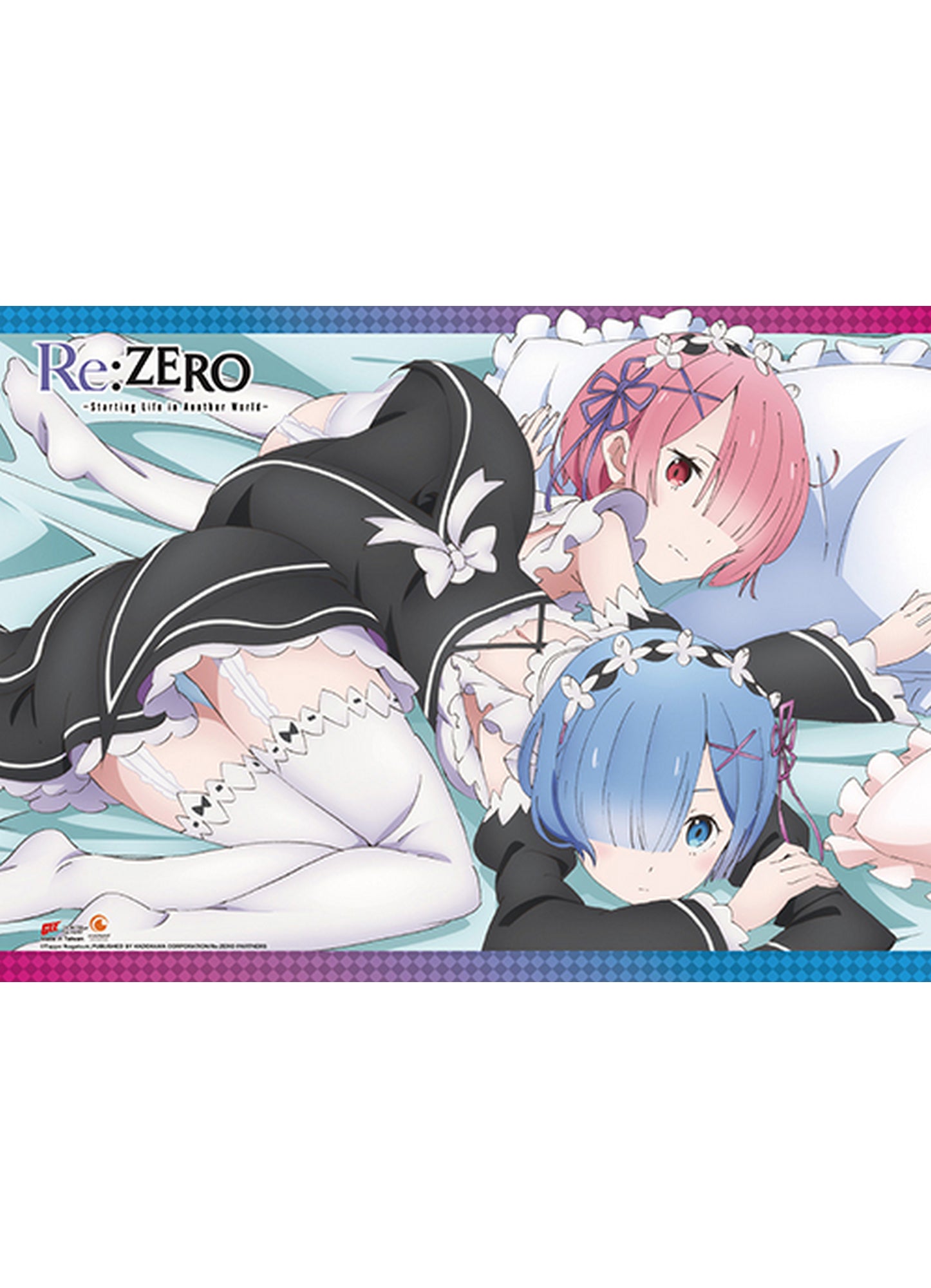 Re:Zero - Starting Life in Another World - Rem & Ram Wall Scroll