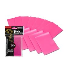 BCW Deck Guard Double Matte Sleeves - Pink
