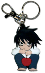 Death Note - L SD PVC Keychain