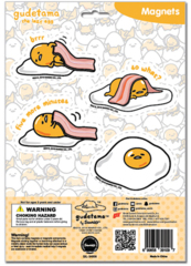 Gudetama - Bacon and Egg Magnet Sheet