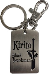 Sword Art Online - Black Swordsman Kirito Keychain