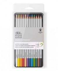 Winsor & Newton: Studio Collection Colour Pencil Tin (12pcs)