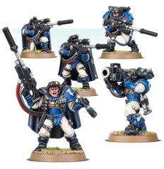 Space Marines: Scouts With Sniper Rifles